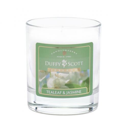 Tealeaf & Jasmine Scented Candle