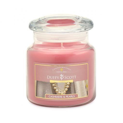 Cashmere & Pearls Scented Lidded Jar Candle