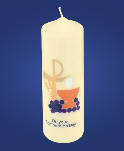 Chalice & Grapes Communion Candle