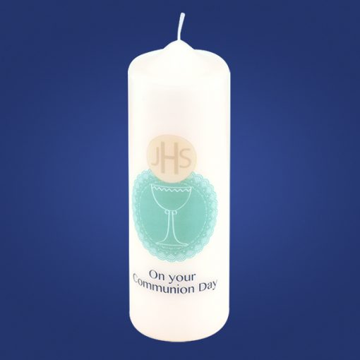 Green Chalice Communion Candle