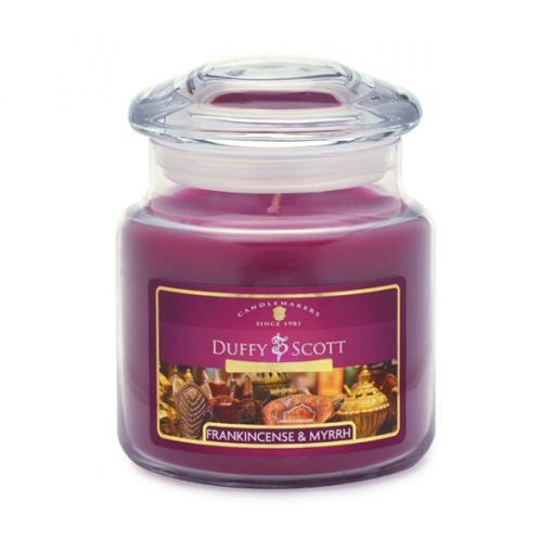 Frankincense & Myrrh Scented Lidded Jar Candle