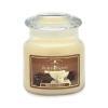 French Vanilla Scented Lidded Jar Candle