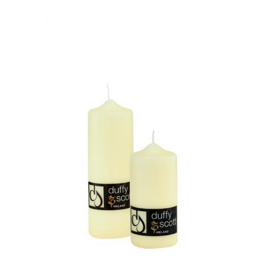 Cream Ivory Pillar Candles