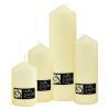 Cream Ivory Pillar Candles