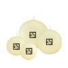 Cream Ivory Ball Candles