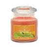 Tangerine Green Scented Lidded Jar Candle