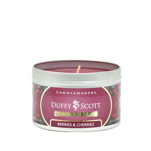Berries & Cherries Scented Tin Candle
