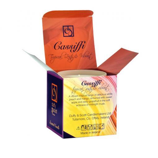 Cassiffi Scented Tumbler Candle Box