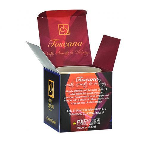 Toscana Scented Tumbler Candle Box