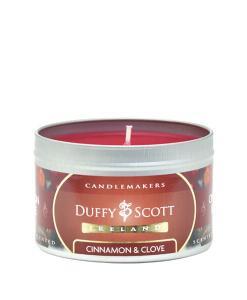 Cinnamon & Clove Scented Tin Candle