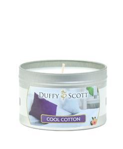 Cool Cotton Scented Tin Candle