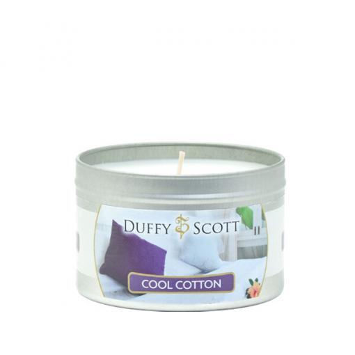 Cool Cotton Scented Tin Candle