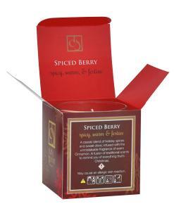 Spiced Berry Scented Tumbler Candle Box