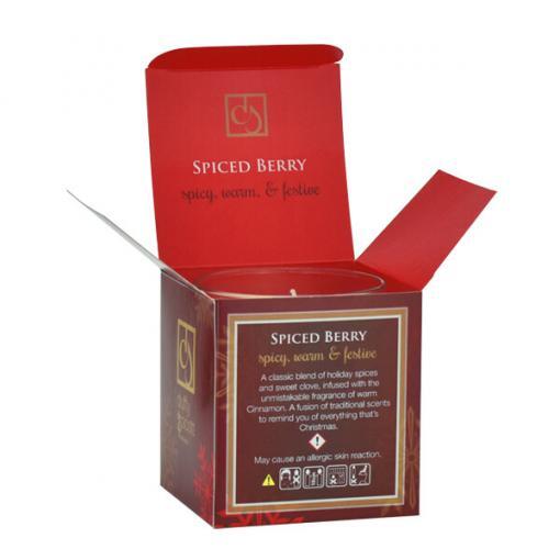 Spiced Berry Scented Tumbler Candle Box