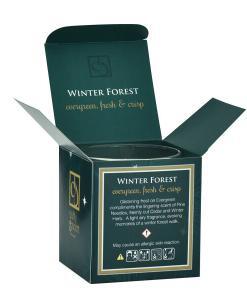 Winter Forest Scented Tumbler Candle Box