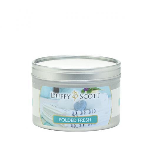 Folded Fresh Scented Tin Candle