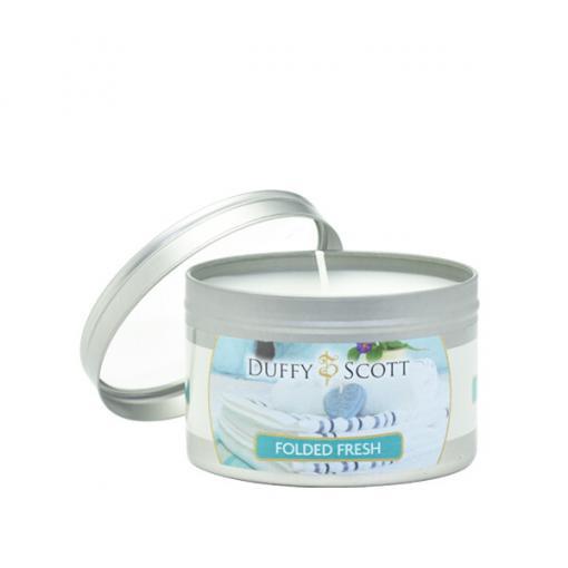 Folded Fresh Scented Tin Candle