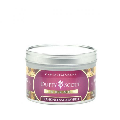 Frankincense & Myrrh Scented Tin Candle