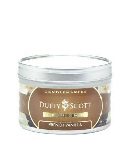 French Vanilla Scented Tin Candle