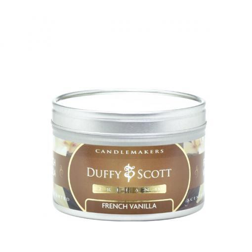 French Vanilla Scented Tin Candle