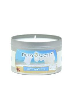 Just Washed Scented Tin Candle