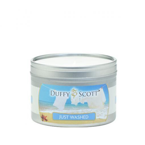 Just Washed Scented Tin Candle