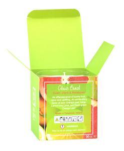 Citrus Burst Scented Tumbler Candle Box