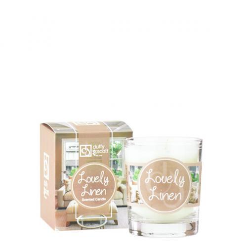 Lovely Linen Scented Travel Candle
